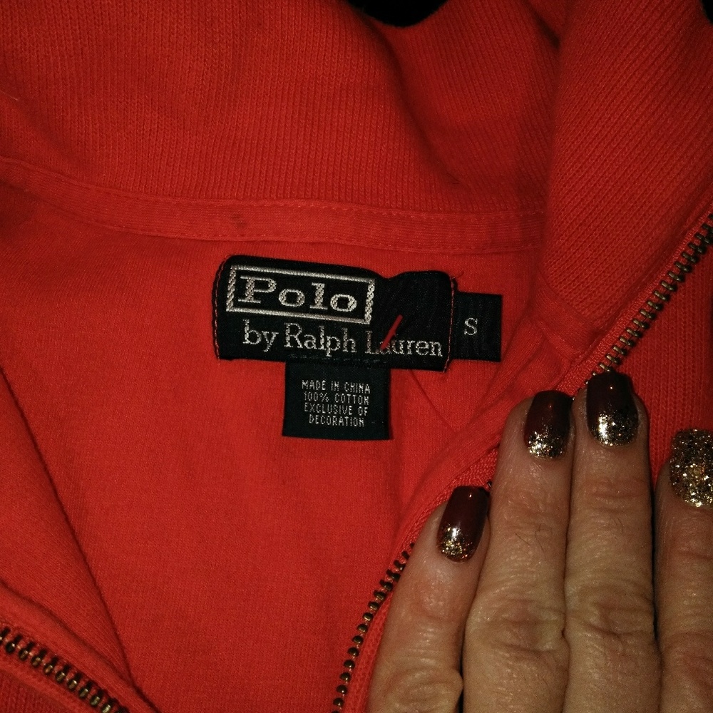 Polo Ralph Lauren Ribbed Quarter Zip Pullover - Picture 3 of 3